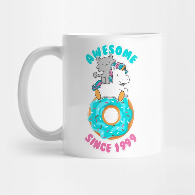 Donut Kitten Unicorn Awesome since 1999 by cecatto1994